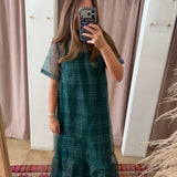 Dance With Me Sheer Maxi Dress - Christmas