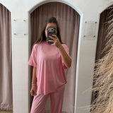 Thin Chillen Stripe Top - Bubblegum