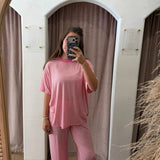 Thin Chillen Stripe Top - Bubblegum
