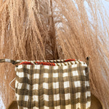 Southern Stables Gingham Zipper Bags - Small