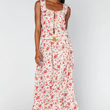 {MUMU} Adrianna Maxi Skirt - Southern Roses