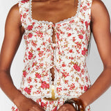 {MUMU} Mimi Top - Southern Roses