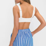 {MUMU} Max Boxer Shorts - Coastal Blue Stripe