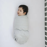 Stone Bamboo Stretch Swaddle