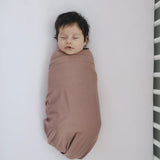 Dusty Rose Bamboo Stretch Swaddle