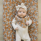 Magnolia Muslin Bib