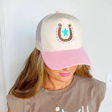 Lucky Star Horseshoe Trucker Hat