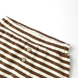Baby Cru Pant Brown Stripe