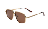 Bliss Polarized Sunglasses- Gold/Brown