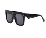 Waverly Polarized Sunglasses - Black Smoke