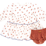 Girls Julia Dress Set - Tiny Horses
