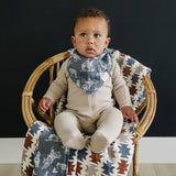 Wild West Muslin Bib