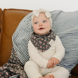 Olive Bloom Classic Muslin Bib