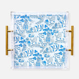 Chinoiserie Print Large Tray