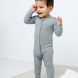 Ford Ribbed Zipper Footies