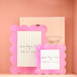 Fuchsia Mini Acrylic Picture Frame