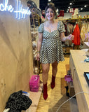 PRE ORDER ETA 11/1 Playing Checkers Romper
