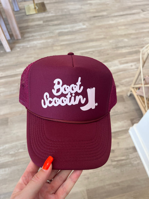 Boot Scootin Trucker Hat