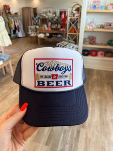 Cowboys and Beer Trucker Hat
