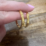 Iconic Gold Hoop Earrings