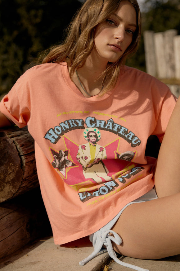 Elton John Honky Chateau Merch Tee