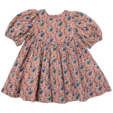 Girls Rowen Dress- Mauveglow Vine Floral