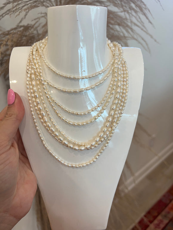 Large Freshwater Pearl Choker Necklace