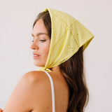 Lemonade Beach Shell Bandana