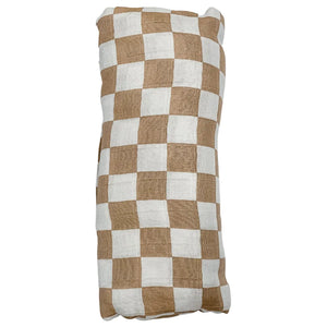 Checkered Baby Swaddle Blanket