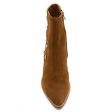 LIMITED EDITION Caty Ankle Boot- Fawn Suede